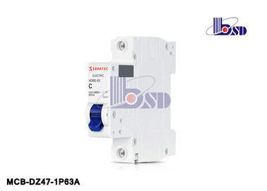 Industrial 1 Pole Mini Circuit Breaker Protection For Sub - Main Circuits
