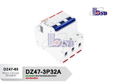 Socket Outlets 32 Amp 3 Pole Mcb High Breaking Capacit DZ47-3P32A White